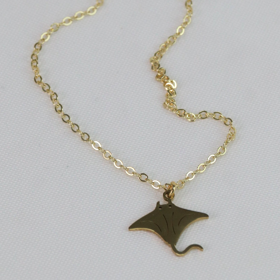Manta 18K Gold Plated or Stainless Steel Pendant Chain