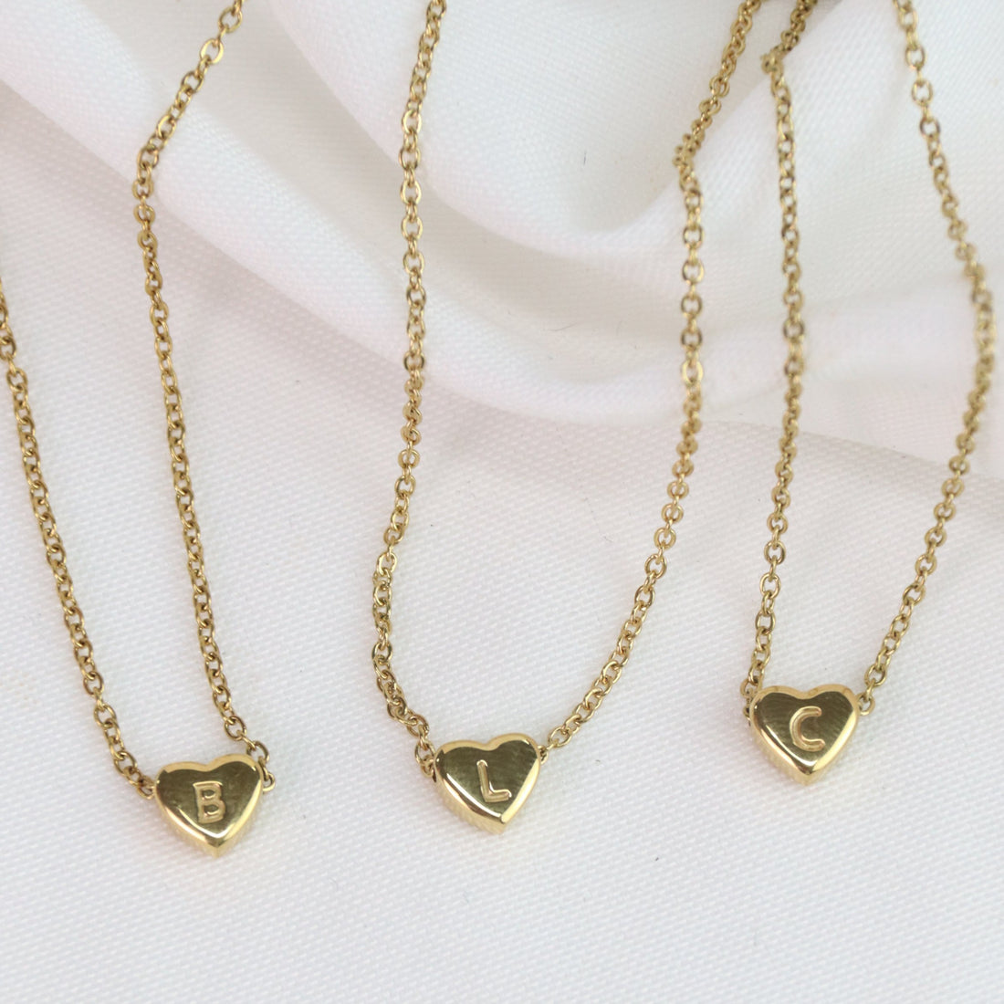 Initial Necklaces - Gold Plated Pendant Necklace