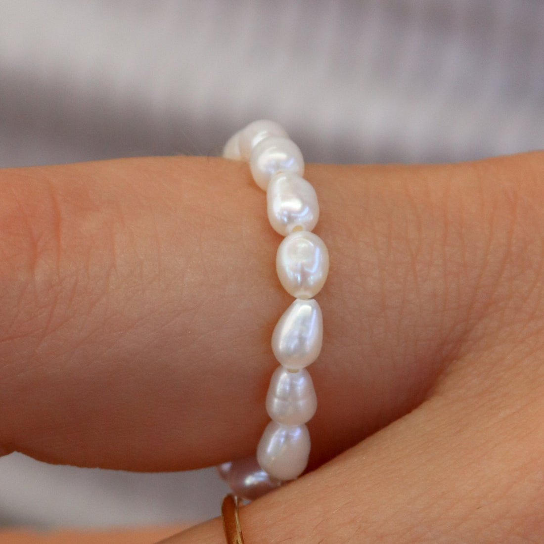 Parker |  Freshwater Pearl Beaded Ring