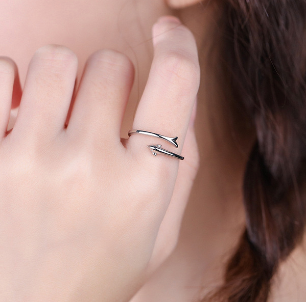 Marina | Adjustable Sterling Silver Ring - Boheme Life Collection