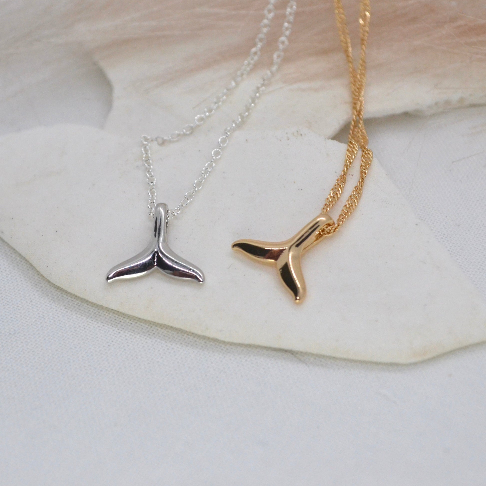 Sengiggi ~ Whale/Mermaid Tail Necklace - Boheme Life Collection