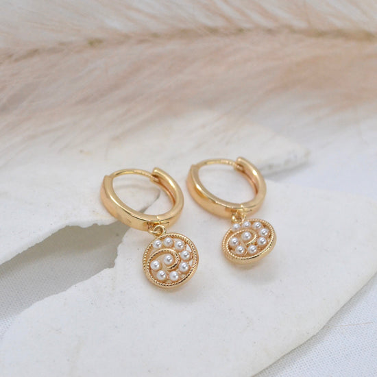 Akoya | 24k Gold Earrings | Boheme Life Collection